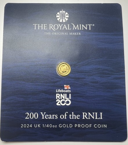 200 jahre rnli 2024 - jahre, 1/40oz