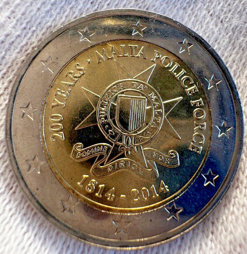 Euro 200 years malta police - 200,