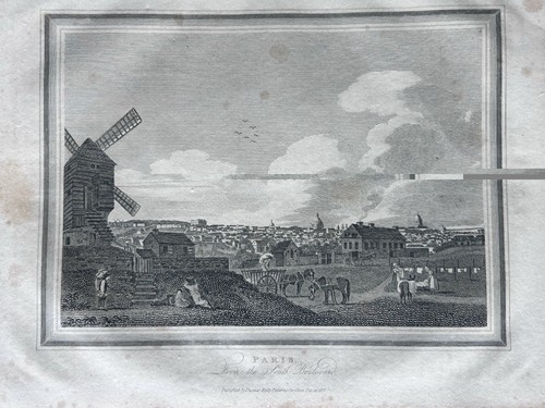 1817 ansicht von paris - 1817,