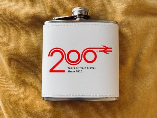 200 years railways flachmann - 200,