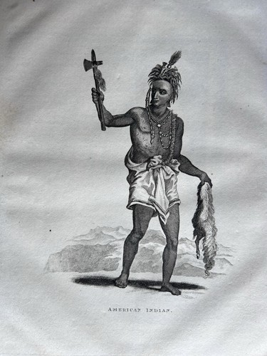 1817 indianer nordamerika - indianer,